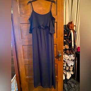 Long, flowy maxi dress